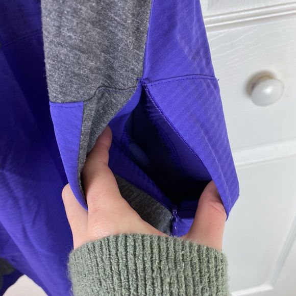 Title Nine L Speed Racer Dress Purple Tank Active Mini Tennis Golf Nimblene - Picture 3 of 6